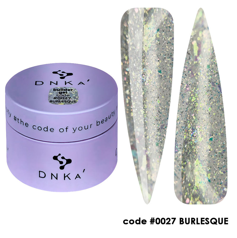 Гел за изграждане "DNKa" #0027 BURLESQUE 30 ml – от серия BURLESQUE