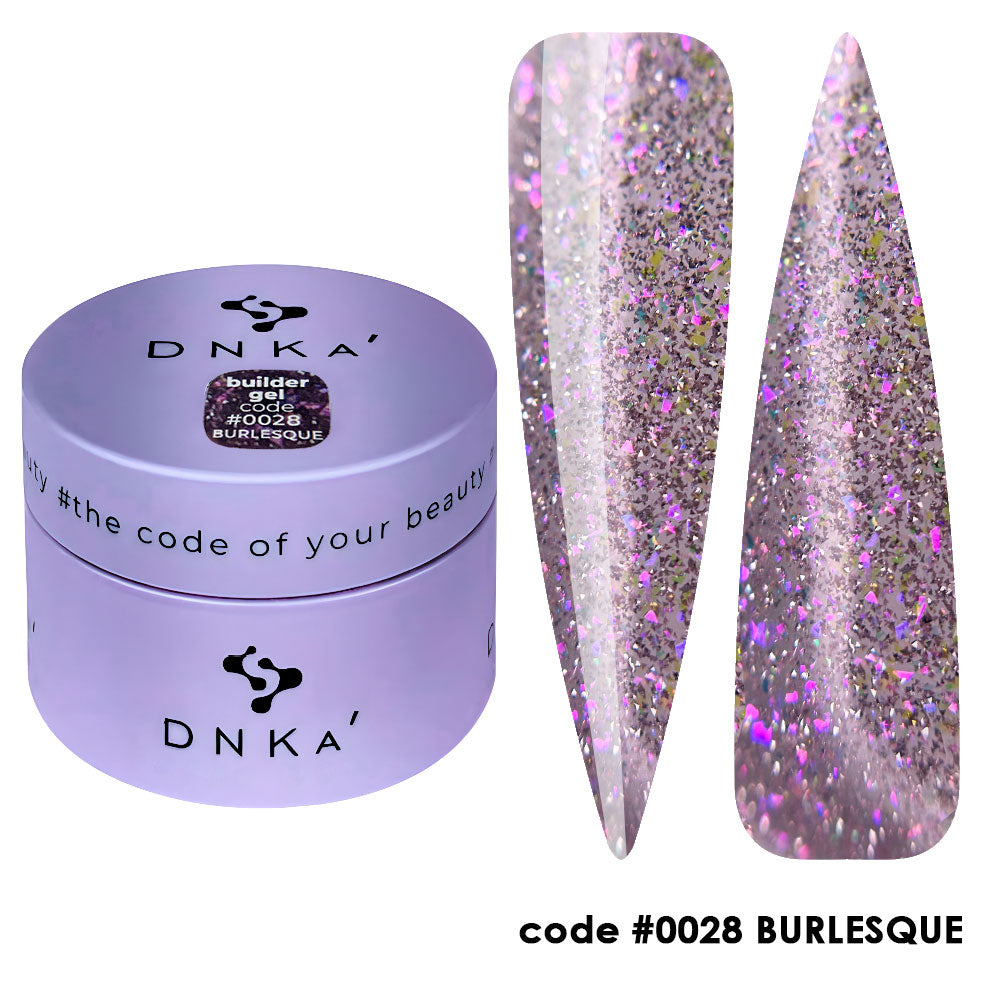 Гел за изграждане "DNKa" #0028 BURLESQUE 30 ml – от серия BURLESQUE