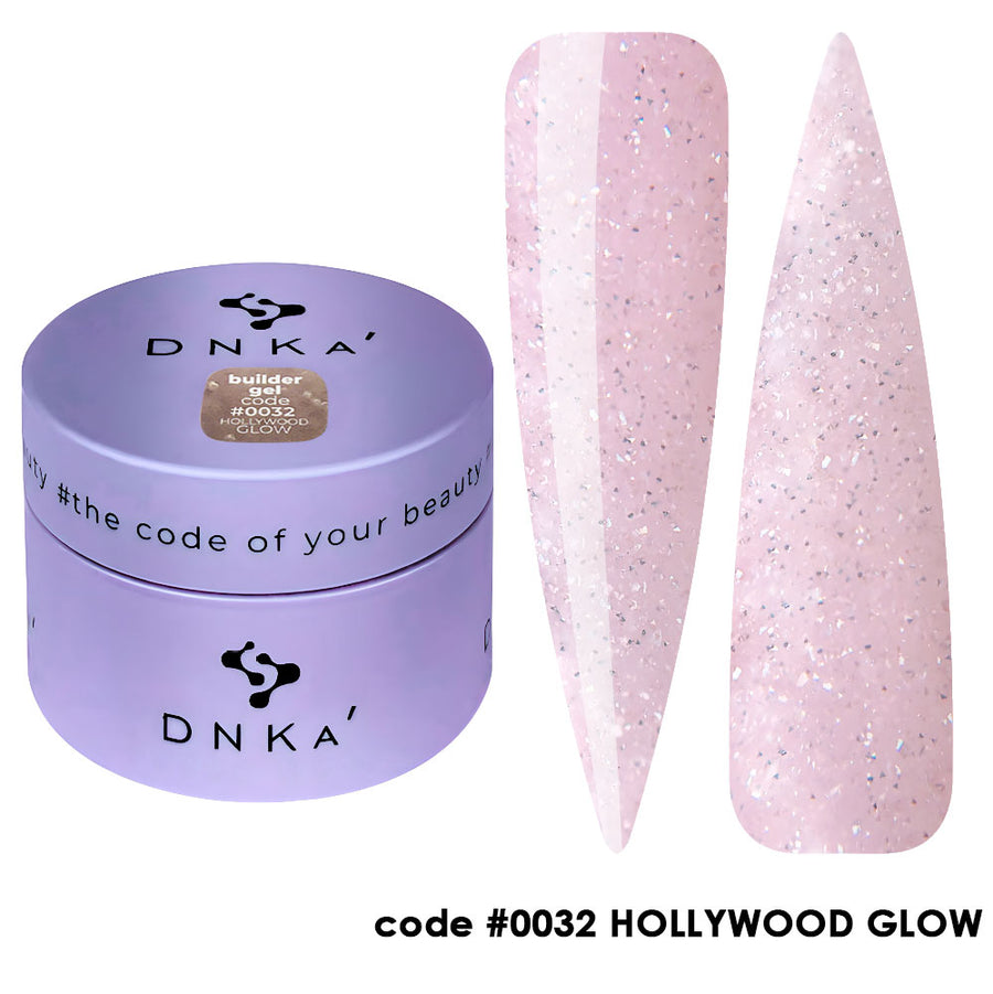 Гел за изграждане NEW FORMULA "DNKa" #0032 HOLLYWOOD GLOW 30 ml – от серия HOLLYWOOD