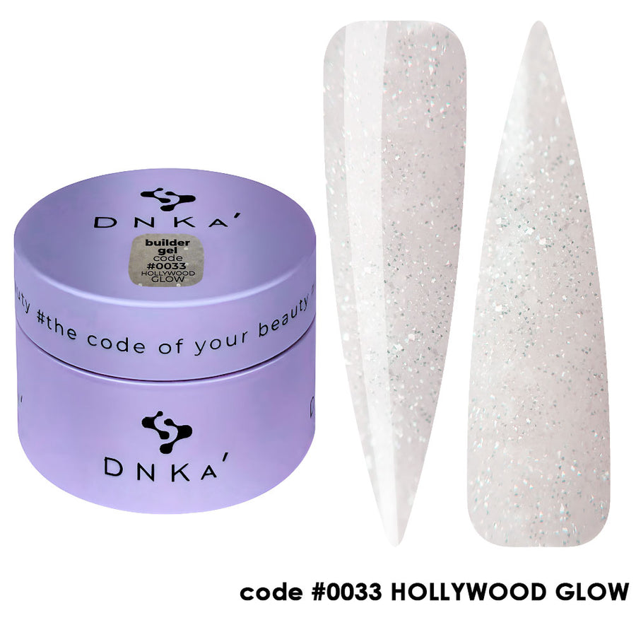 Гел за изграждане NEW FORMULA "DNKa" #0033 HOLLYWOOD GLOW 30 ml – от серия HOLLYWOOD