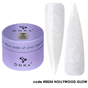 Гел за изграждане "DNKa"  #0034 HOLLYWOOD GLOW 30 ml