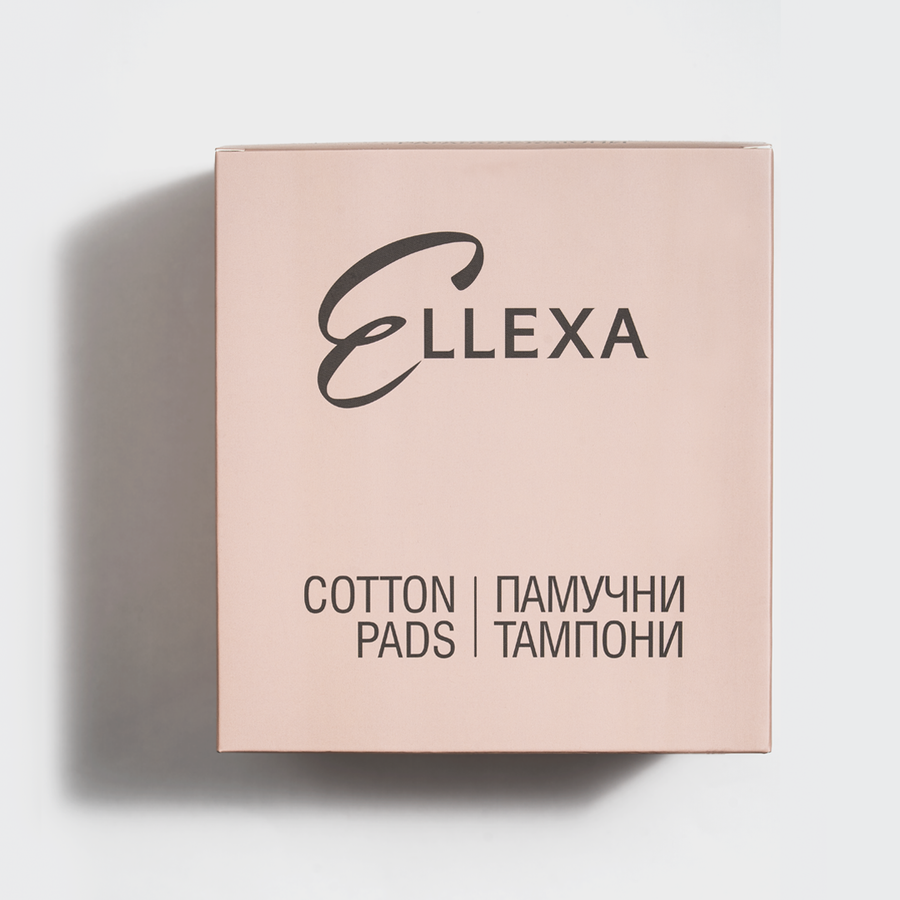 Кутия с тампони ELLEXA 100 бр. – памучни тампони от ELLEXA