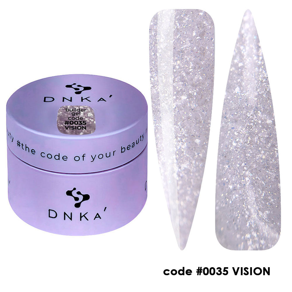 Гел за изграждане "DNKa" #0035 Vision 30 ml – от серия VISION