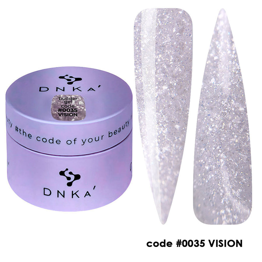 Гел за изграждане "DNKa" #0035 Vision 30 ml – от серия VISION