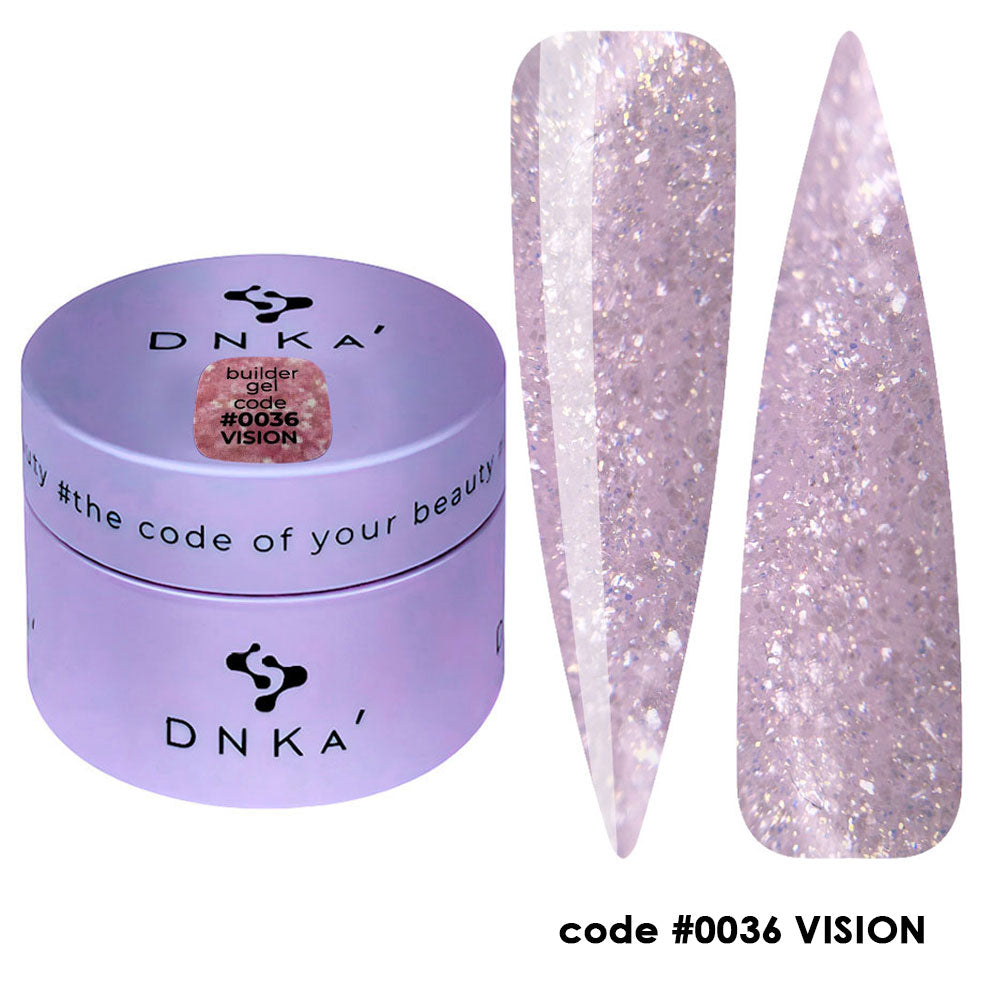 Гел за изграждане "DNKa" #0036 Vision 30 ml – от серия VISION