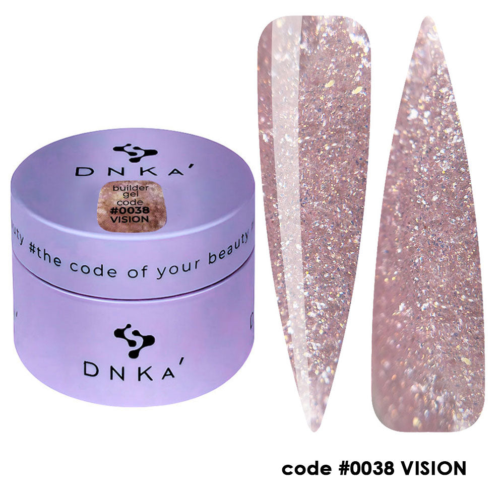 Гел за изграждане "DNKa" #0038 Vision 30 ml – от серия VISION