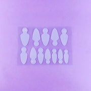 "DNKa" Upper Mold Set, #0002, 36 pieces