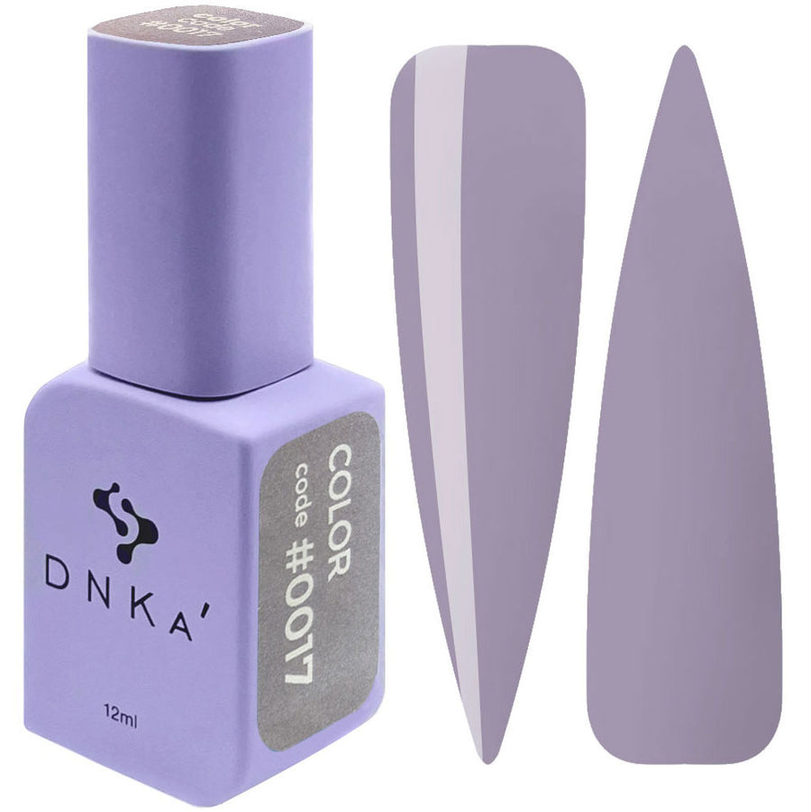 Гел лак "DNKa" #0017 12 ml – лилав нюанс