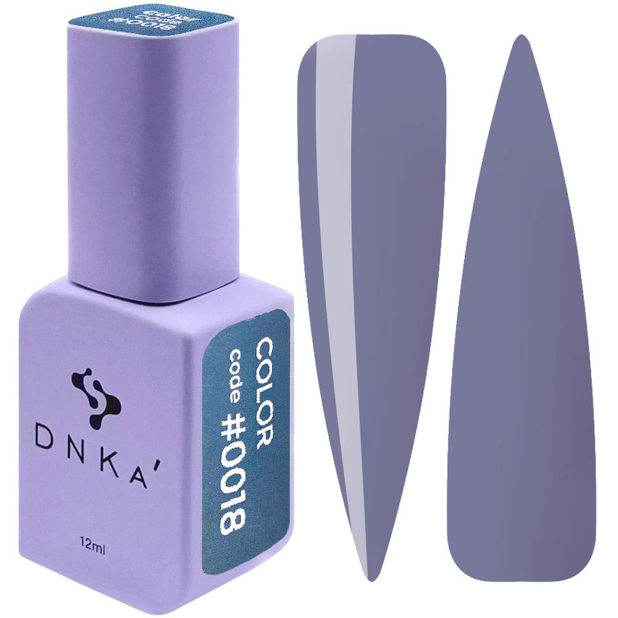 Гел лак "DNKa" #0018 12 ml – лилав нюанс