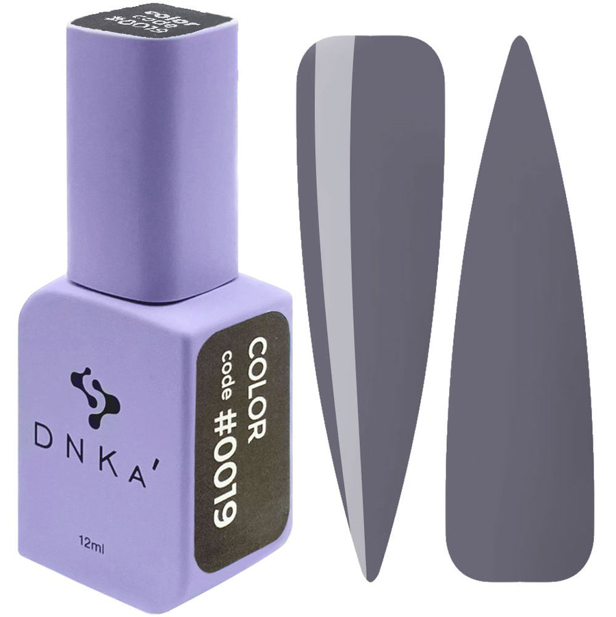 Гел лак "DNKa" #0019 12 ml – лилав нюанс