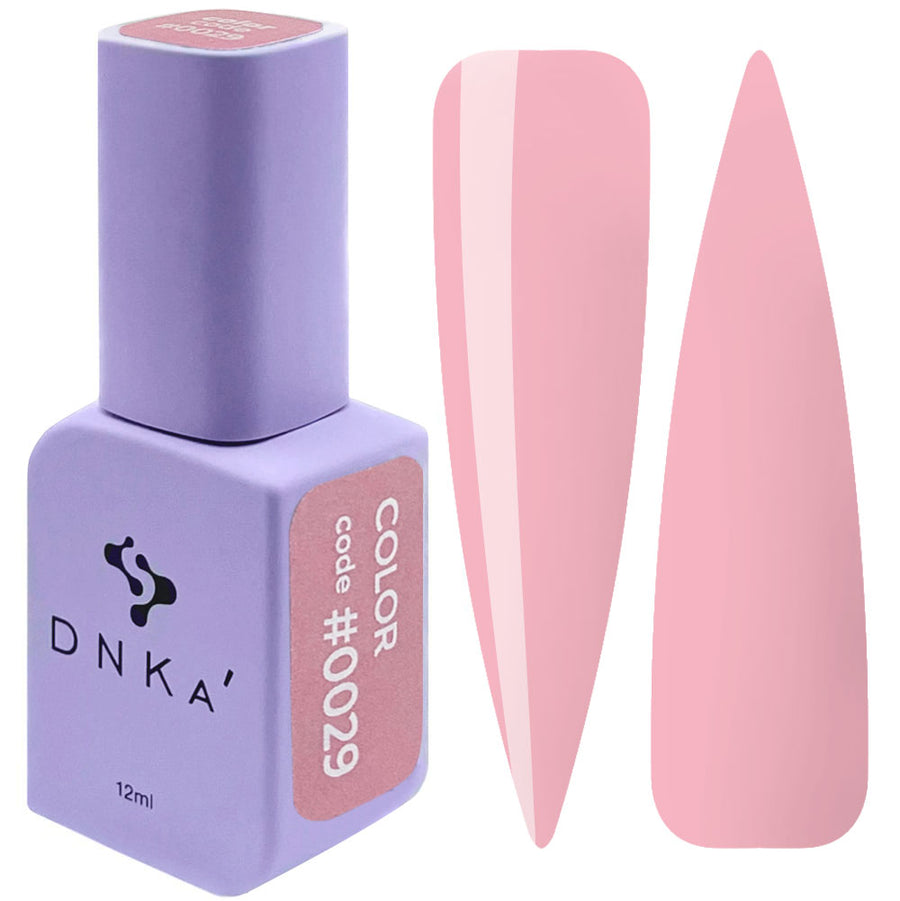 Гел лак "DNKa" #0029 12 ml – розов нюанс
