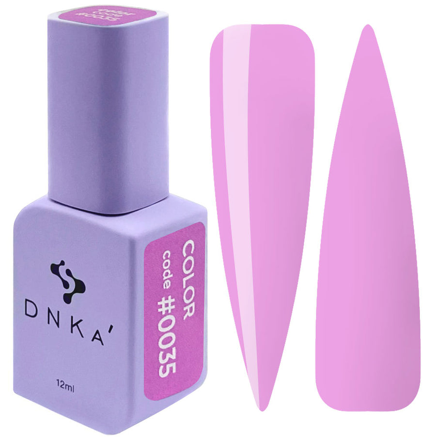 Гел лак "DNKa" #0035 12 ml – розов нюанс