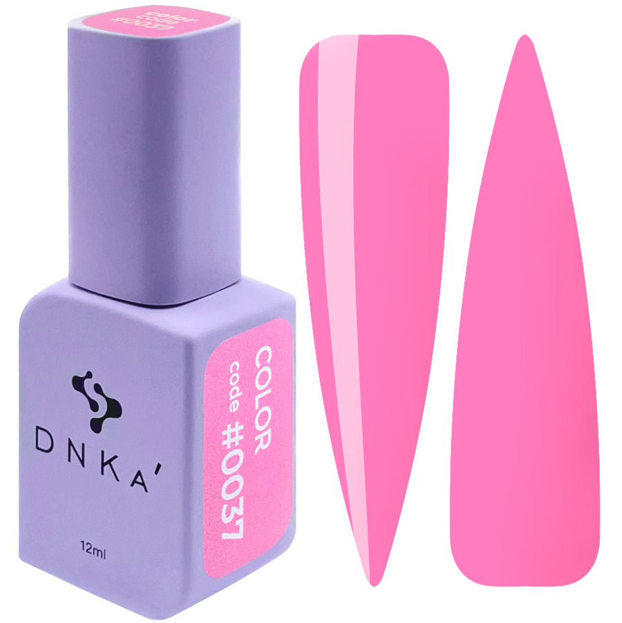 Гел лак "DNKa" #0037 12 ml – розов нюанс
