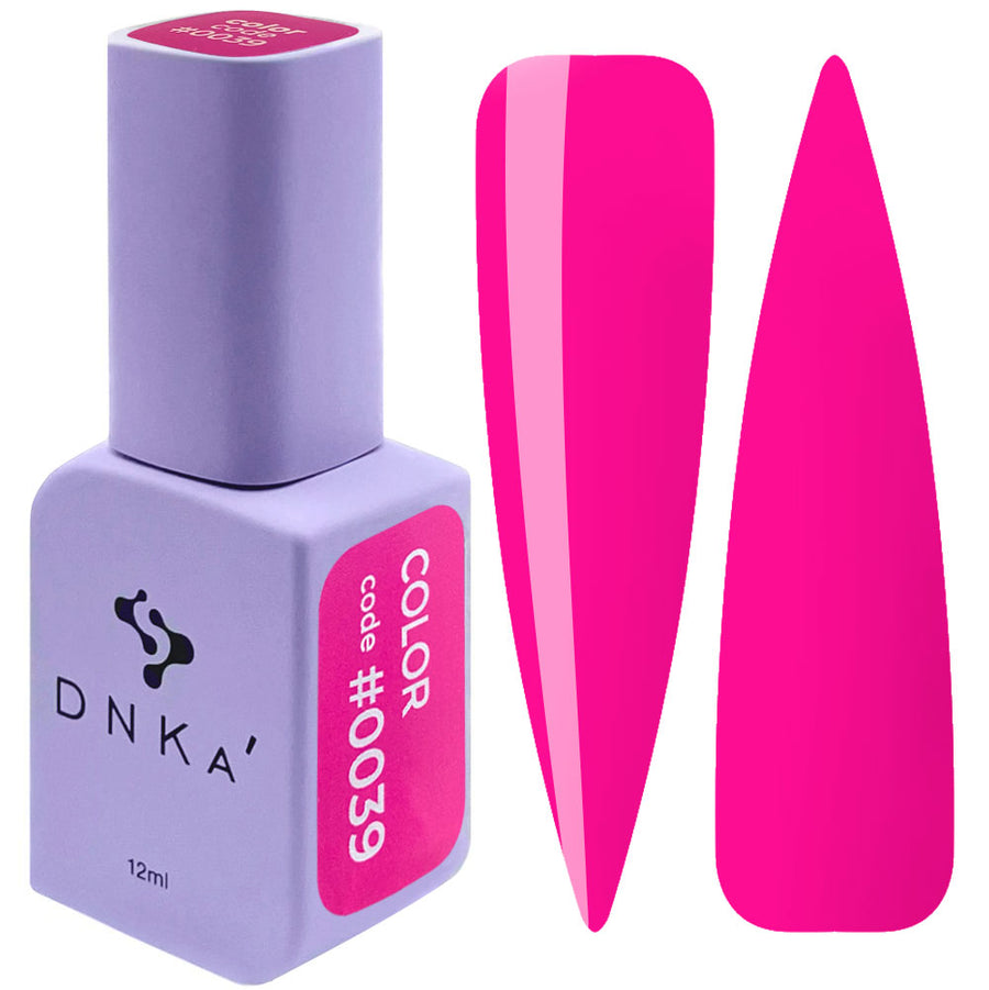 Гел лак "DNKa" #0039 12 ml – розов нюанс