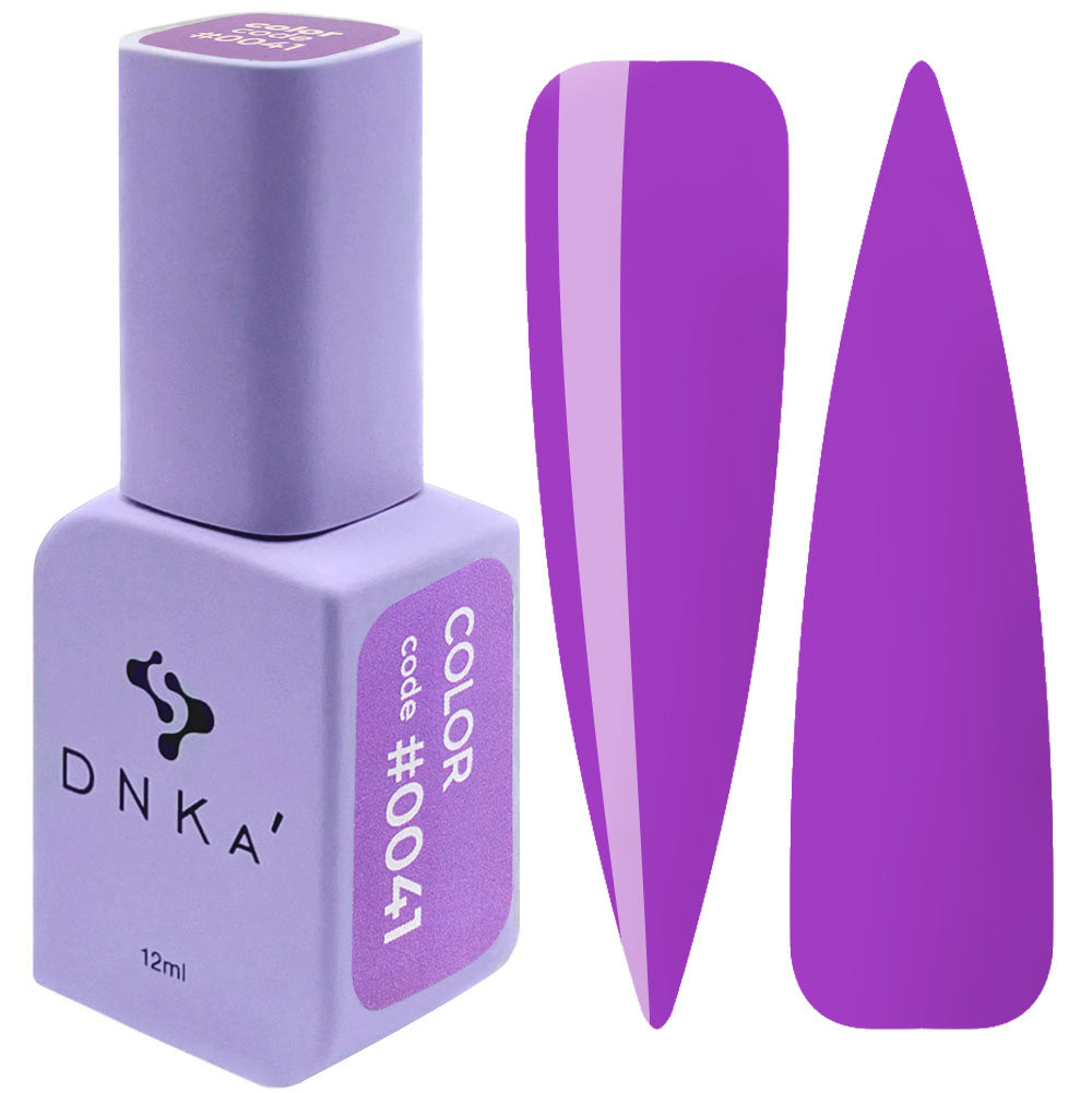 Гел лак "DNKa" #0041 12 ml – лилав нюанс