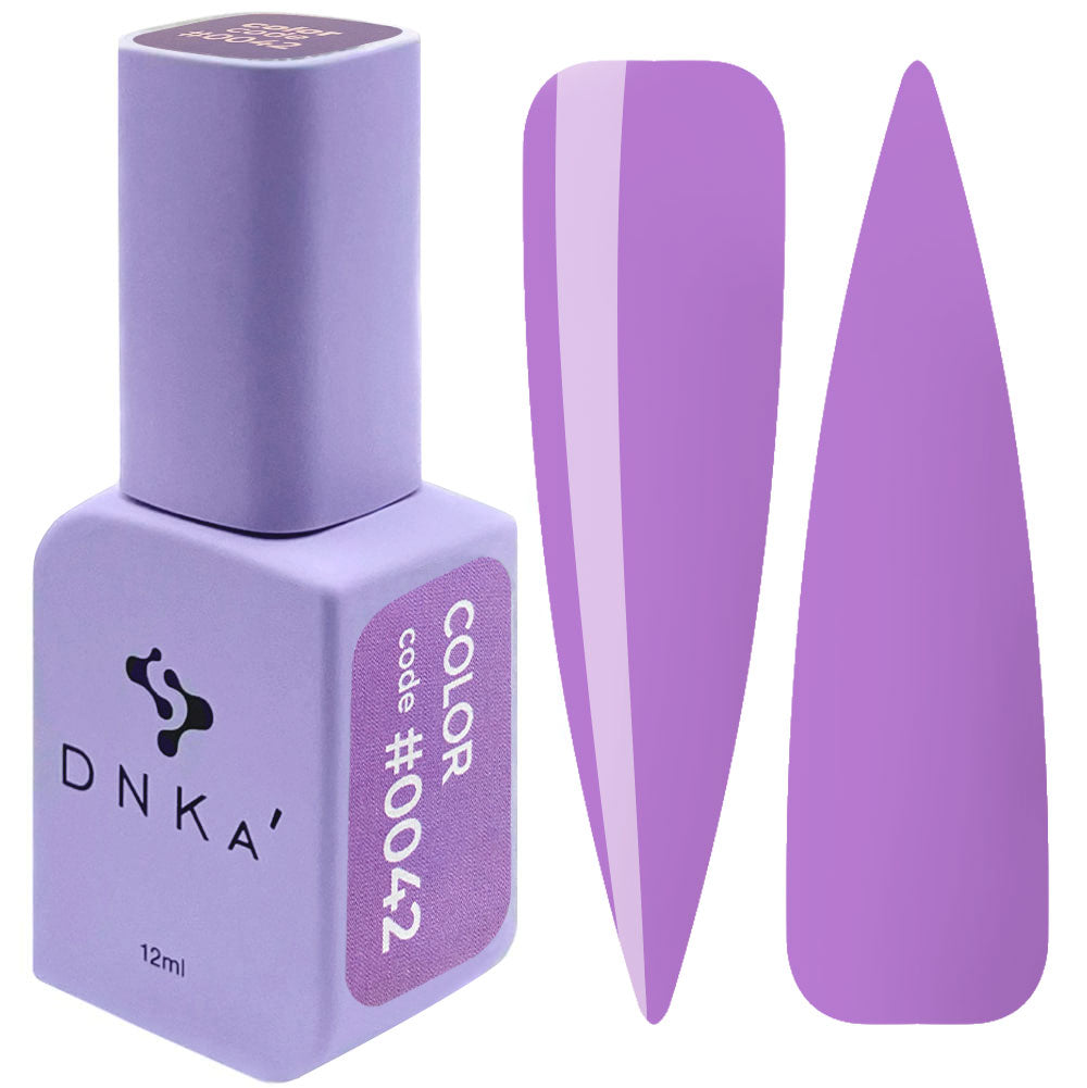 Гел лак "DNKa" #0042 12 ml – лилав нюанс