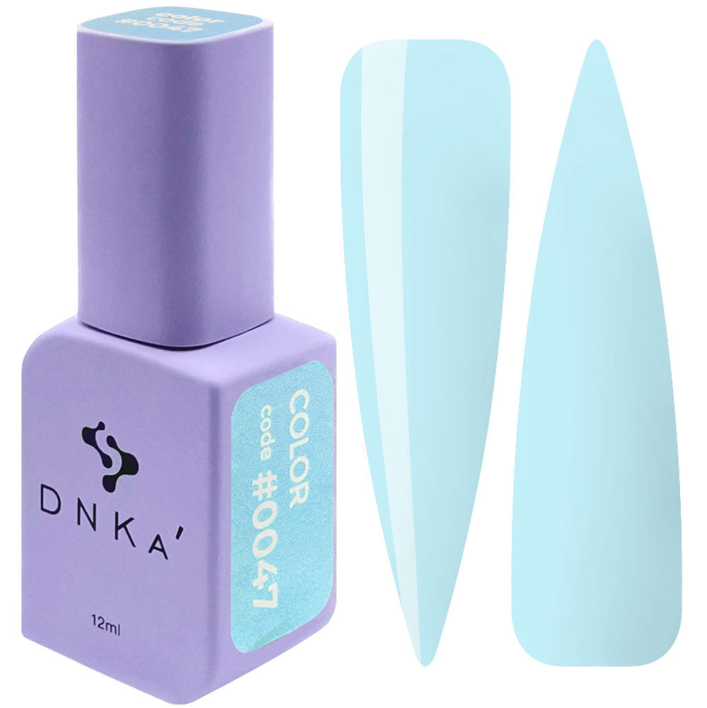 Гел лак "DNKa" #0047 12 ml – син нюанс