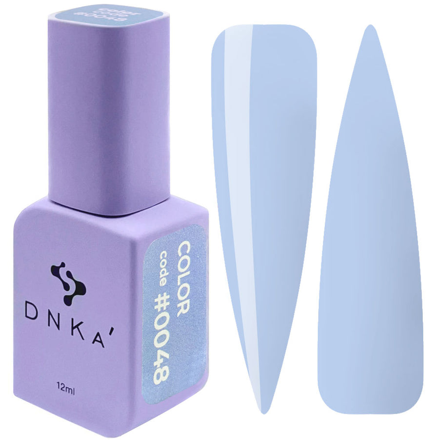 Гел лак "DNKa" #0048 12 ml – син нюанс