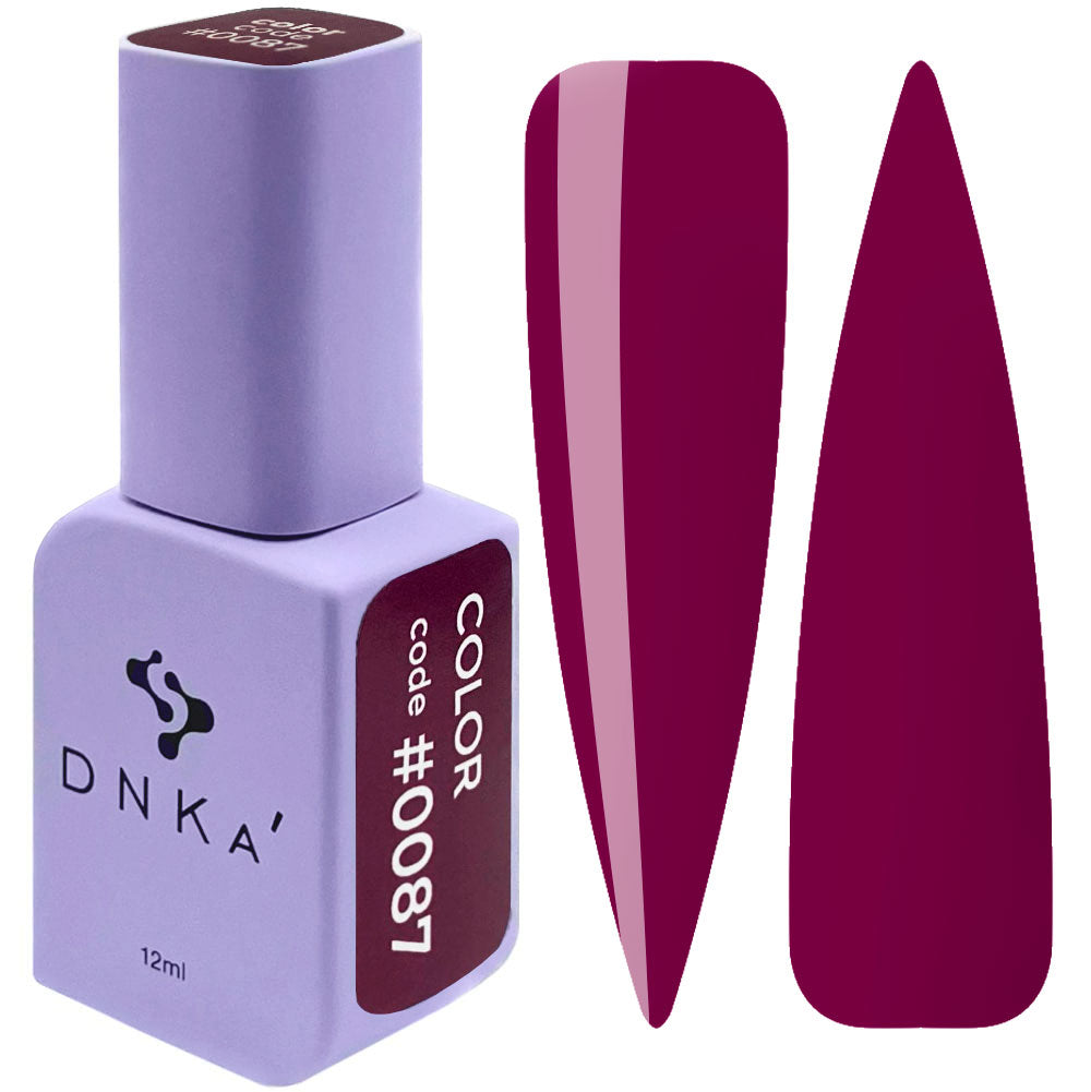 🎁 Гел лак "DNKa" #0087 12 ml (100% off) – опаковка 12 ml