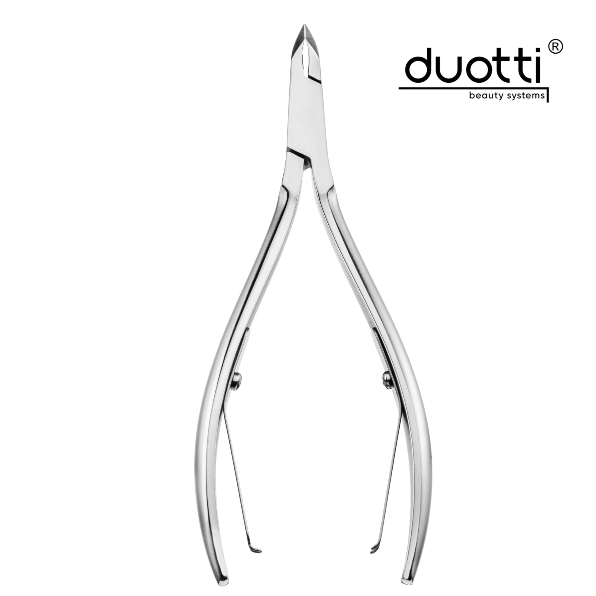 Професионални клещи за кожички Duotti PRO 01, матирани, дължина 111 mm, остриета 3 mm