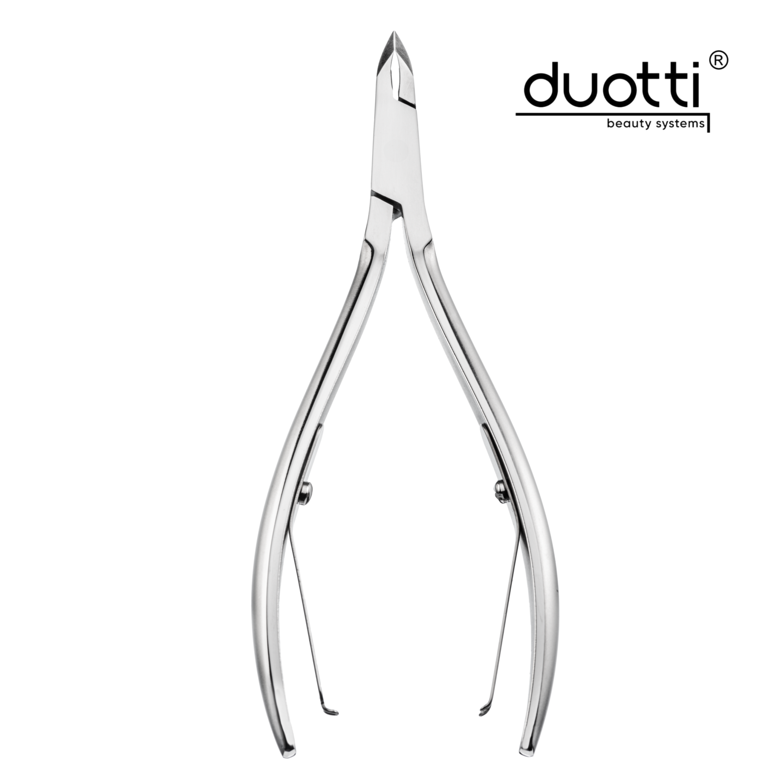 Професионални клещи за кожички Duotti PRO 01, матирани, дължина 111 mm, остриета 3 mm