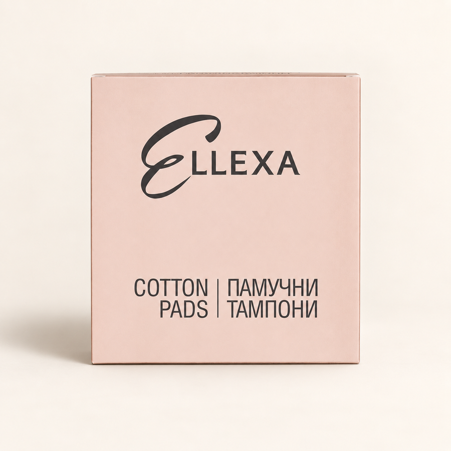 Кутия с памучни тампони ELLEXA – 100 бр.