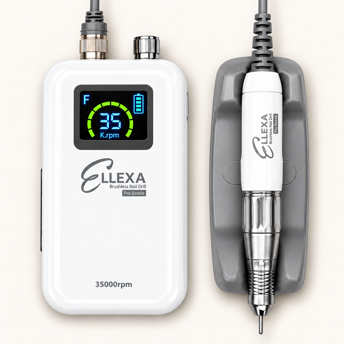 Професионална безкабелна електрическа пила с безчетков мотор ELLEXA Pro Bestie 35 000 оборота