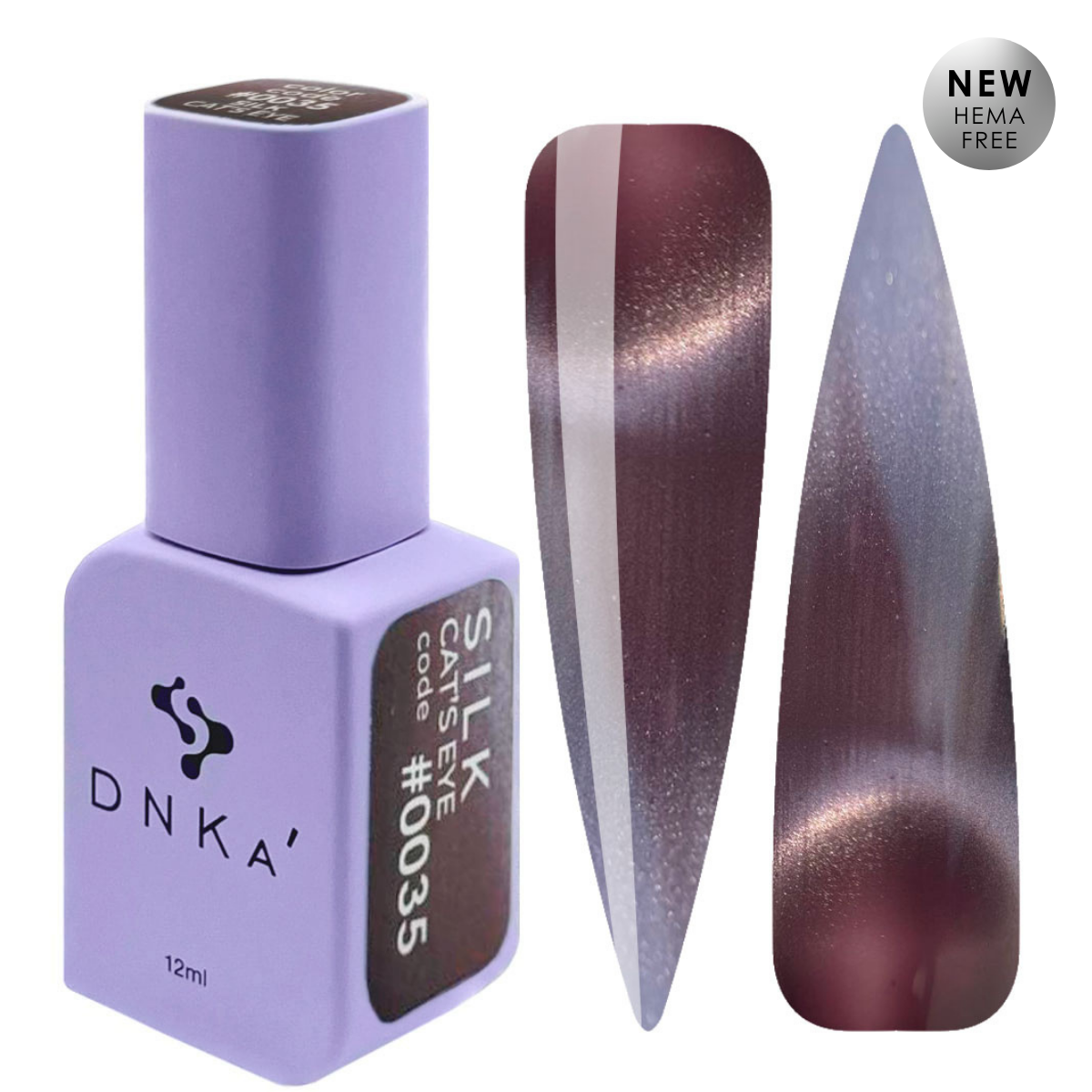 Гел лак CAT`S EYE SILK "DNKa", #0035 12 ml