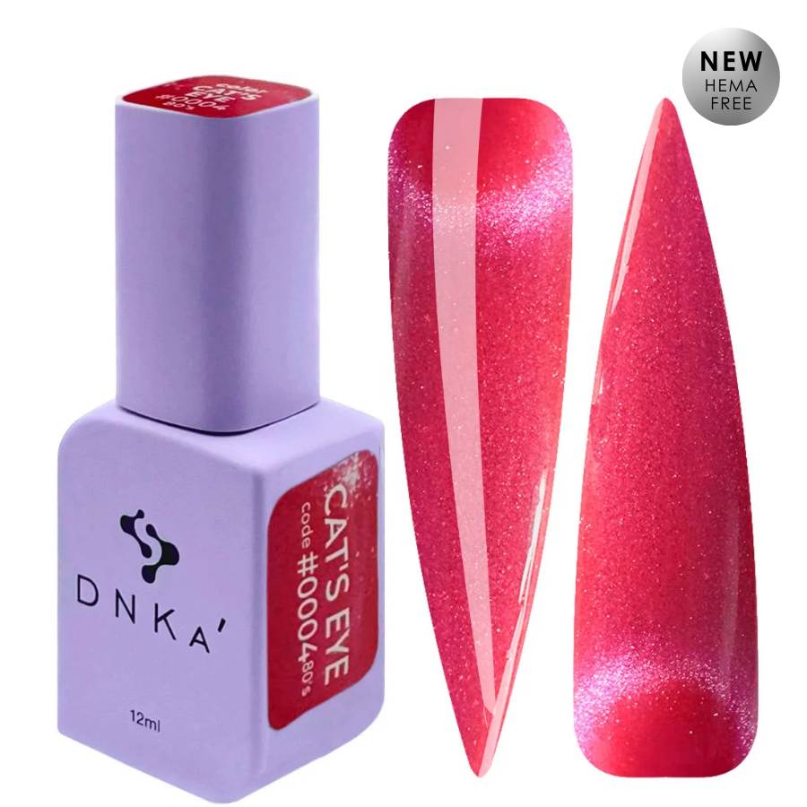 Гел лак "DNKa" Cat's Eye #0004 80`s, 12 ml