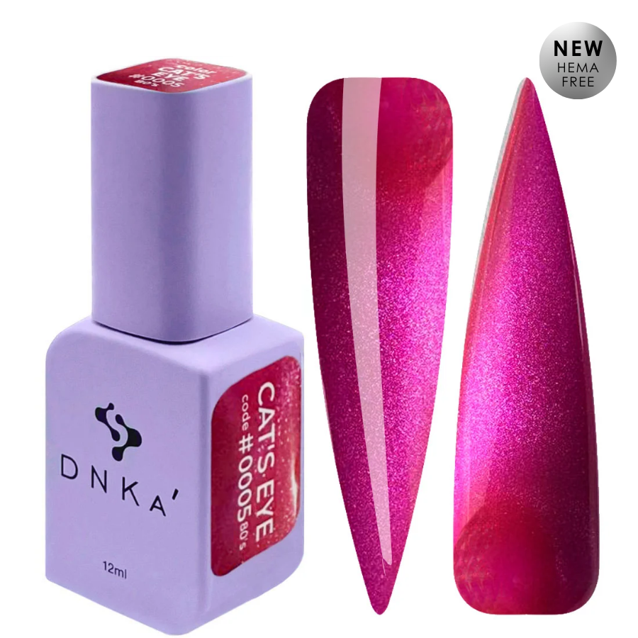 Гел лак "DNKa" Cat's Eye #0005 80`s, 12 ml