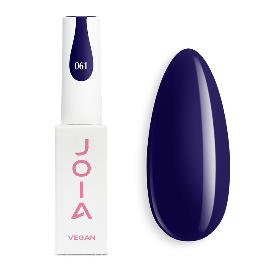Гел лак 061 JOIA vegan, 6 ml – син нюанс