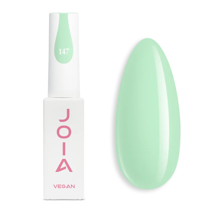 Гел лак 147 JOIA vegan, 6 ml – зелен нюанс