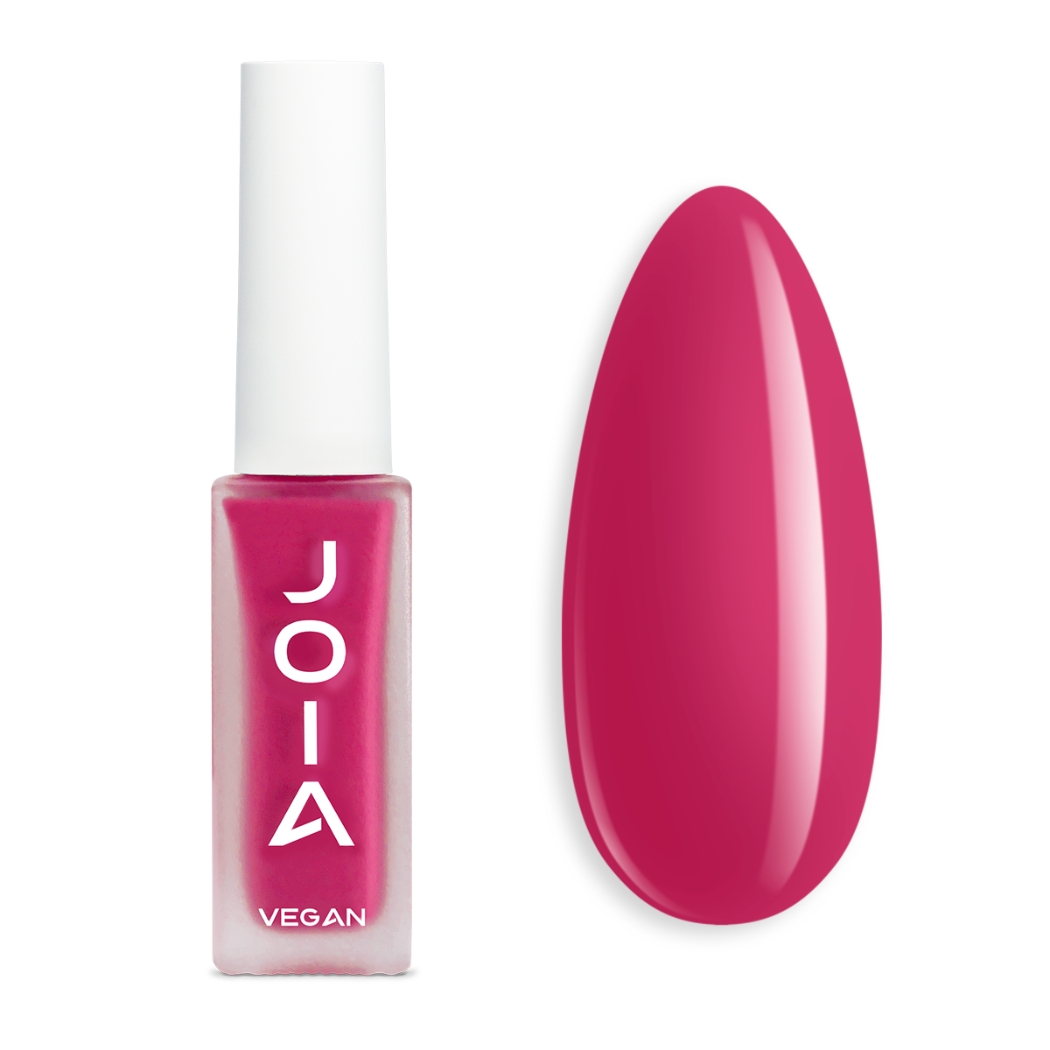 Подхранващ лак за нокти 4 в 1 JOIA vegan, 07 Fuchsia flame, 8ml – червен нюанс