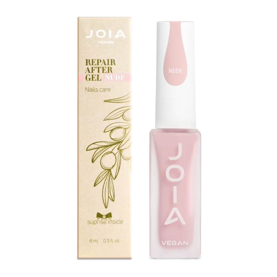 Комплекс за възстановяване на изтощени и тънки нокти Repair After Nude JOIA vegan 8 ml – опаковка 8 ml