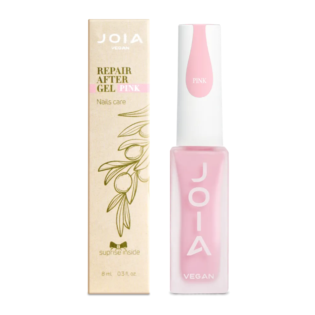 Комплекс за възстановяване на изтощени и тънки нокти Repair After Pink JOIA vegan 8 ml – опаковка 8 ml