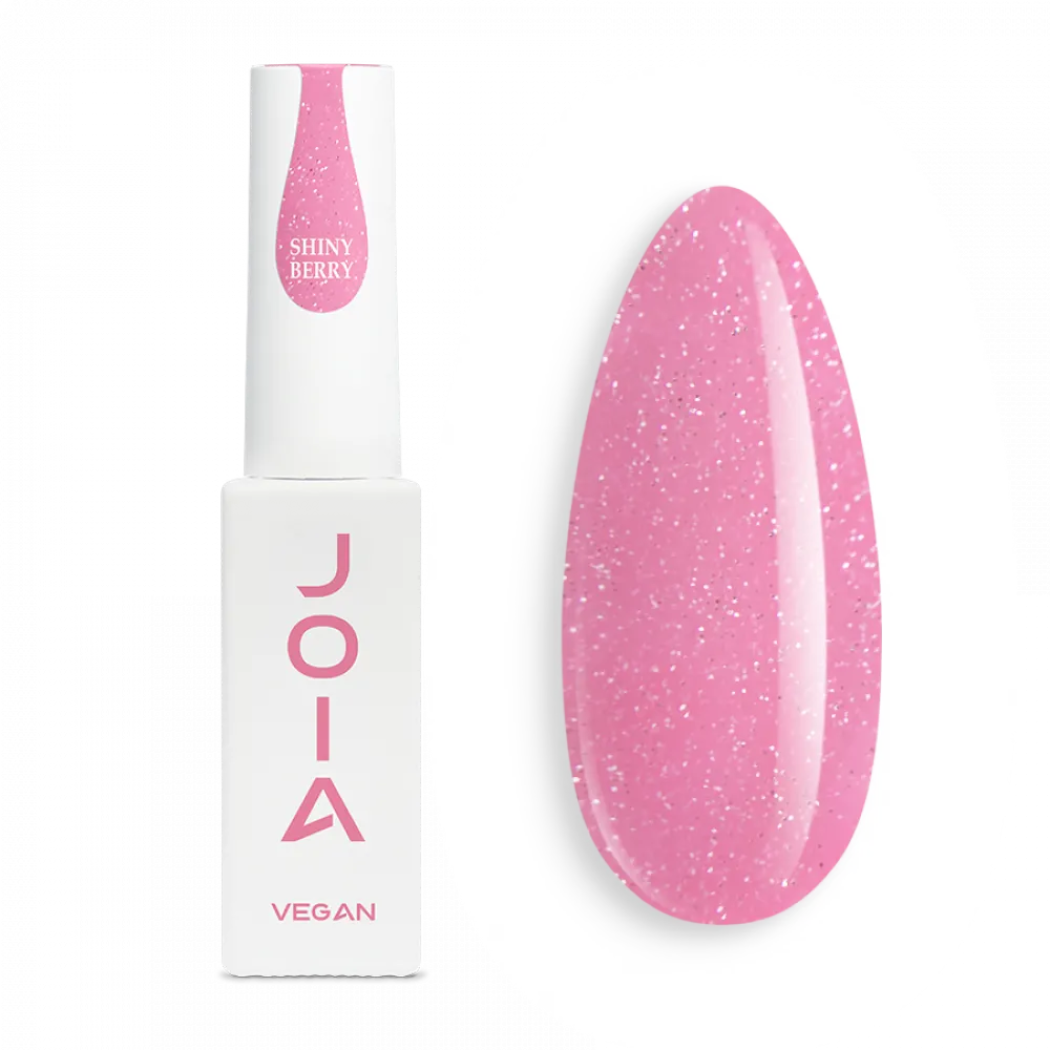 Цветна каучукова основа BB cream Shiny berry JOIA vegan, 8 ml – розов нюанс