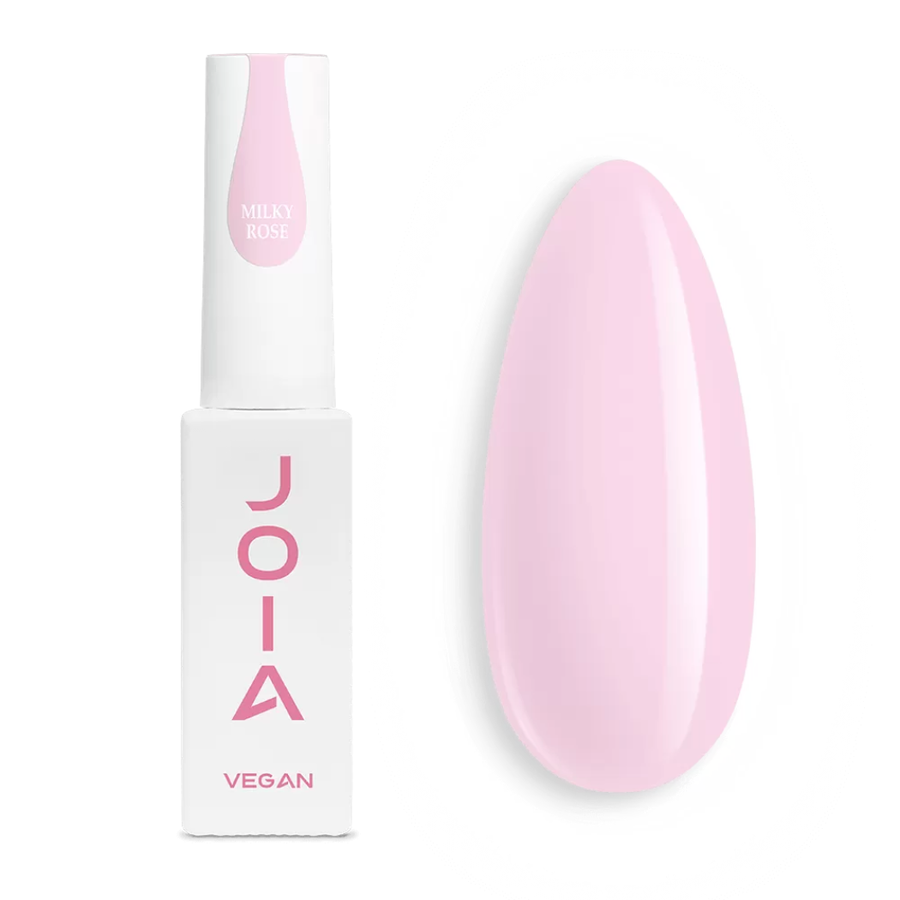 Цветна каучукова основа BB cream Milky Rose JOIA vegan, 8 ml – розов нюанс