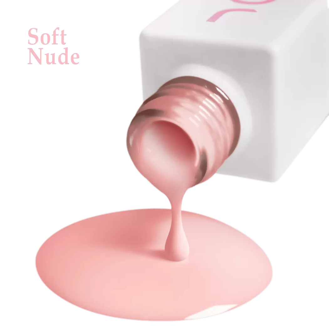 Цветна каучукова основа BB cream Soft Nude JOIA vegan, 8 ml – от категория Цветни основи за гел лак