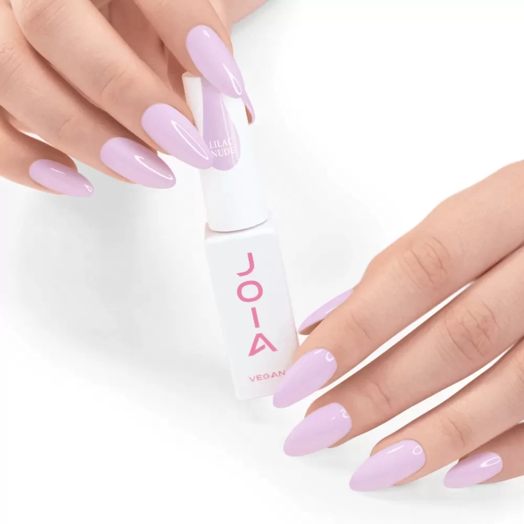 Цветна каучукова основа BB cream Lilac Nude JOIA vegan, 8 ml – за нанасяне на гел лак