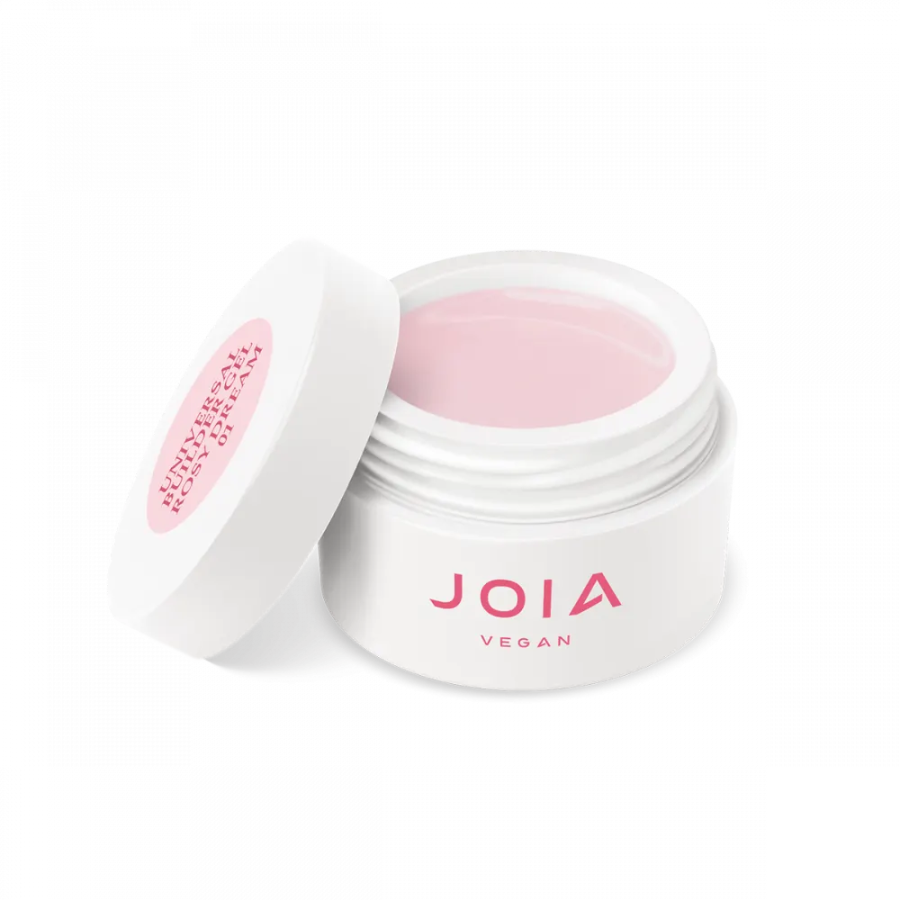 Гел за изграждане Universal JOIA vegan, Rosy Dream 01, 15 ml – розов нюанс