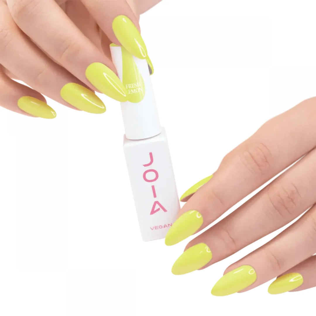 Цветна каучукова основа BB cream NEON Fresh lemon JOIA vegan, 8 ml – от Elena Art Nails