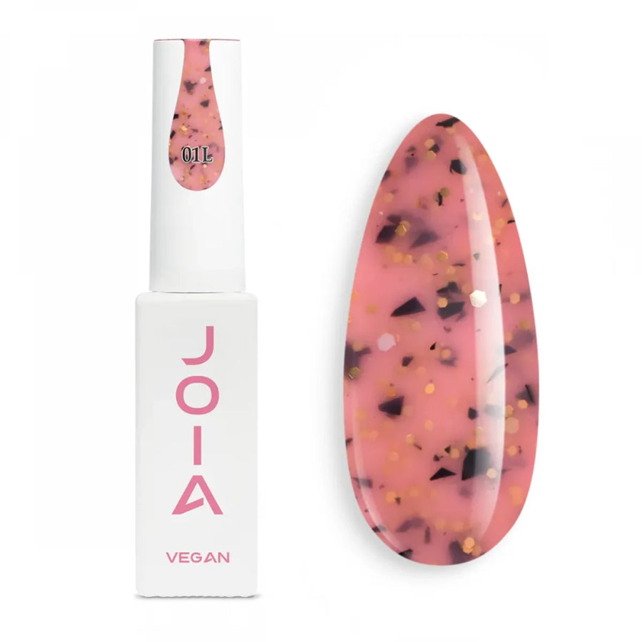 Цветна каучукова основа BB cream 01L Sandy shell JOIA vegan, 8 ml – опаковка 8 ml