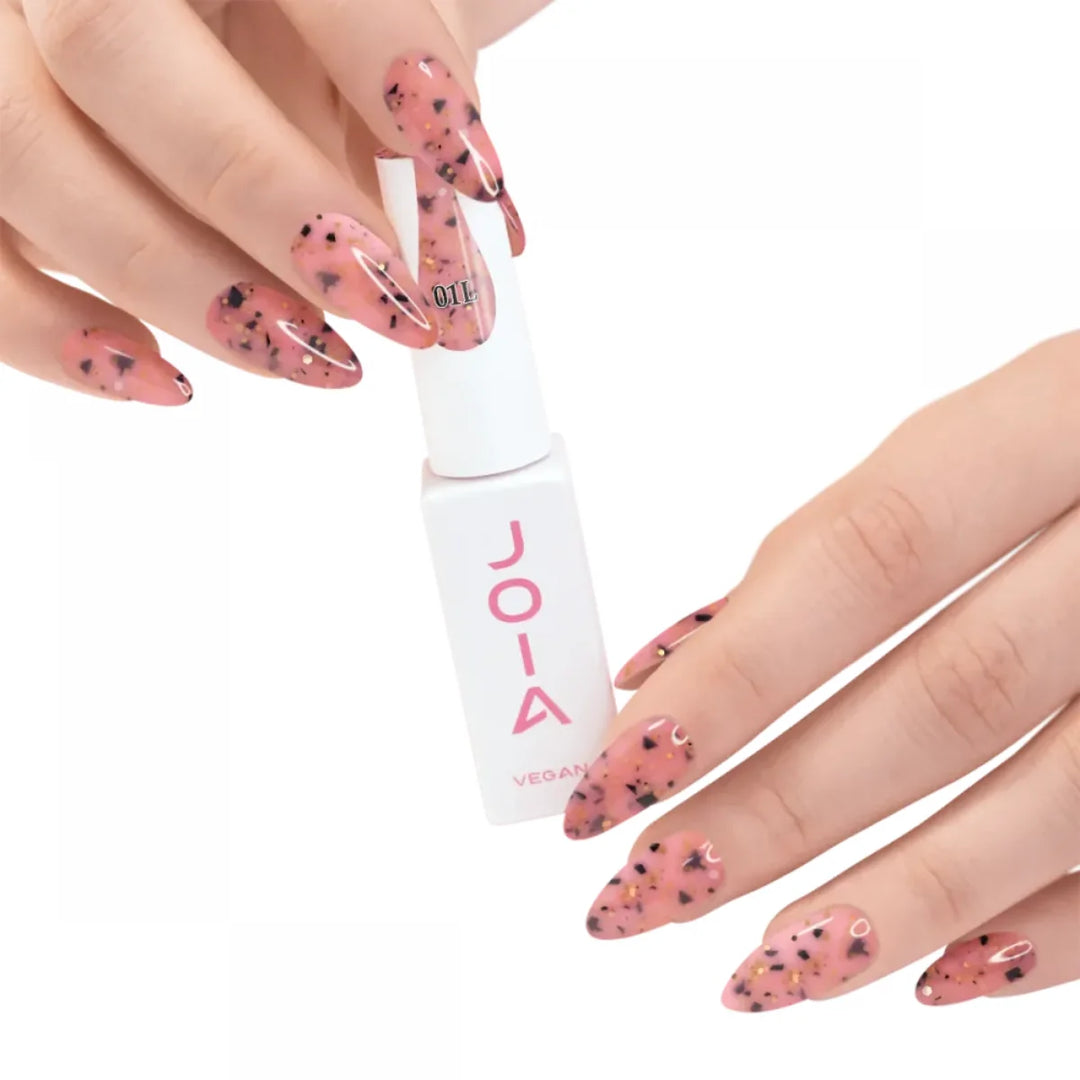 Цветна каучукова основа BB cream 01L Sandy shell JOIA vegan, 8 ml – от Elena Art Nails