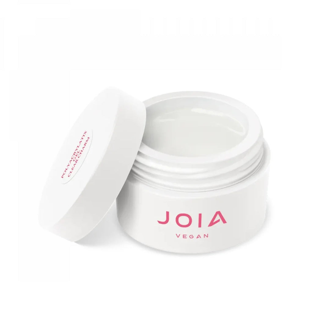 Гел за изграждане с горни форми и 3D дизайни Polygum JOIA vegan, Clear Page, 15 ml – продукт на JOIA vegan