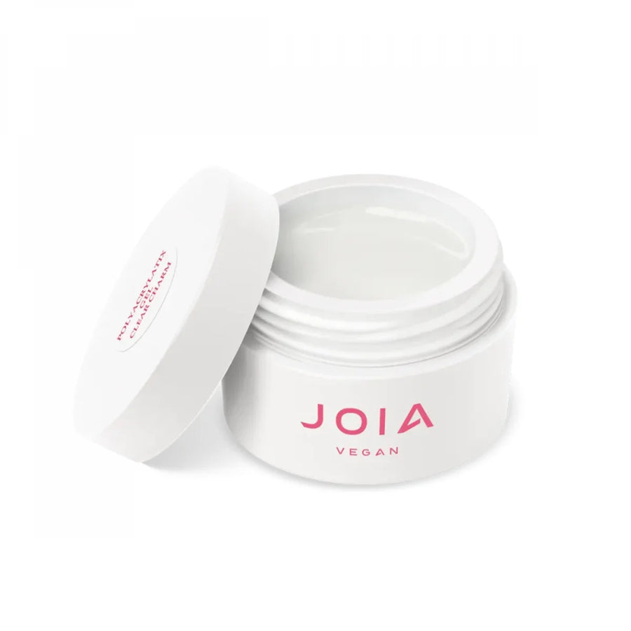 Гел за изграждане с горни форми и 3D дизайни Polygum JOIA vegan, Clear Page, 15 ml – продукт на JOIA vegan