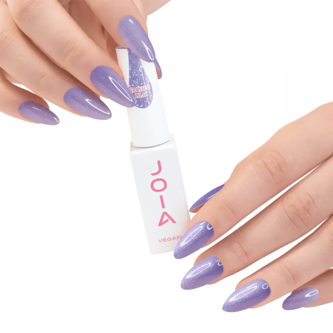 Топ покритие JOIA vegan, Frosted lilac, 8 ml – за нанасяне на гел лак