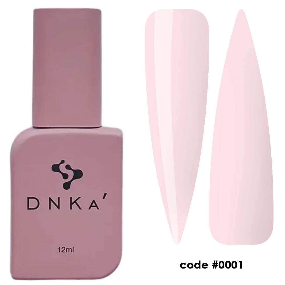 Гел в бутилка FAST GEL "DNKa", #0001 Euterpe 12 ml – розов нюанс