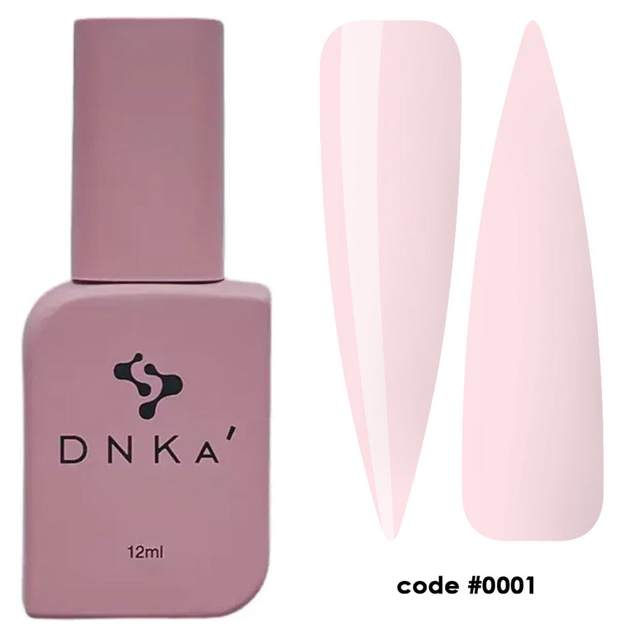 Гел в бутилка FAST GEL "DNKa", #0001 Euterpe 12 ml – розов нюанс