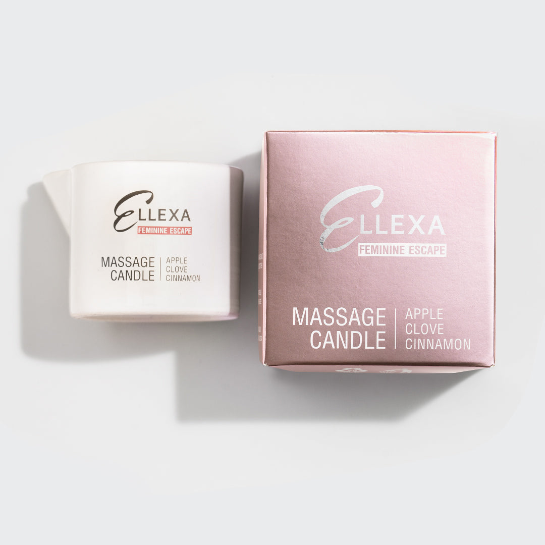ELLEXA FEMININE ESCAPE Massage Candle - Apple, Clove, Cinnamon