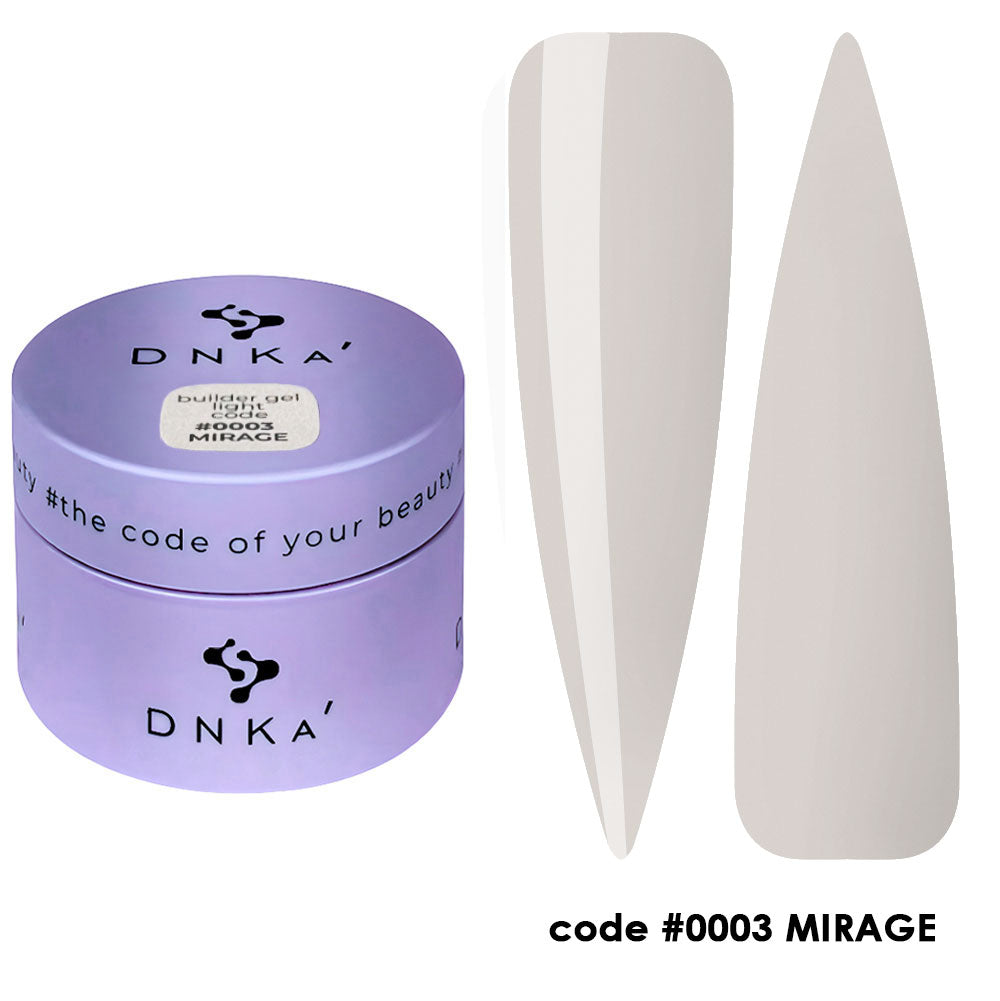 Гел за изграждане LIGHT #0003 Mirage "DNKa", 30 ml – от серия LIGHT